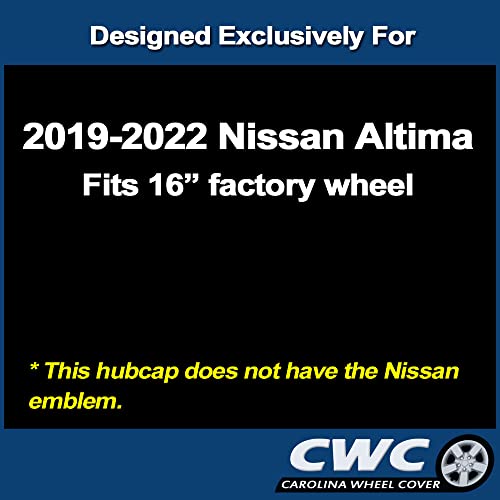 Premium Replica Hubcap, Replacement For Nissan Altima 2019-2022, 16-Inch Wheel Cover (1 Piece) #TOP3