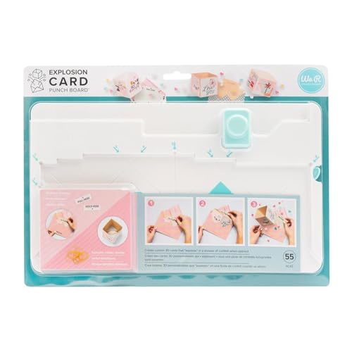 We R Memory Keepers Explosion Card Punch Board, 0