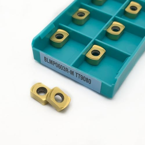 10 piezas insertos de carburo BLMP0603R-M para torno CNC miniatura 3