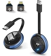 DRYMOKINI HDMI draadloos, tot 8 zenders, draadloze HDMI-zender en ontvanger 4K 165FT/50M 5.8G