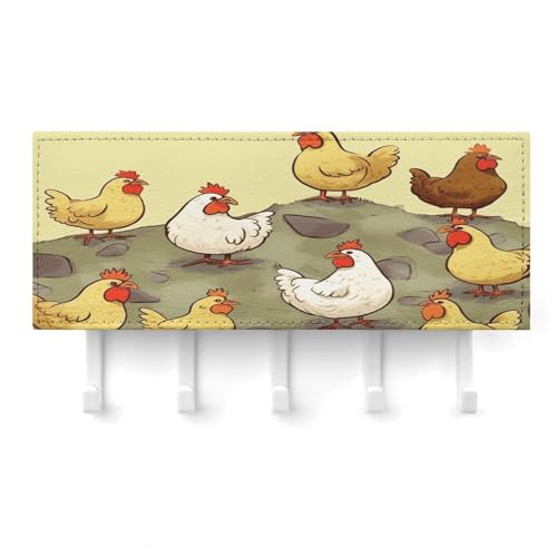 Soporte para llaves de pared para el recibidor de tu hogar moderno 7