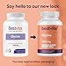 BESTVITE Glycine 1000mg per Capsule (240 Vegetarian Capsules) - No Stearates - Vegan - Non GMO - Gluten Free