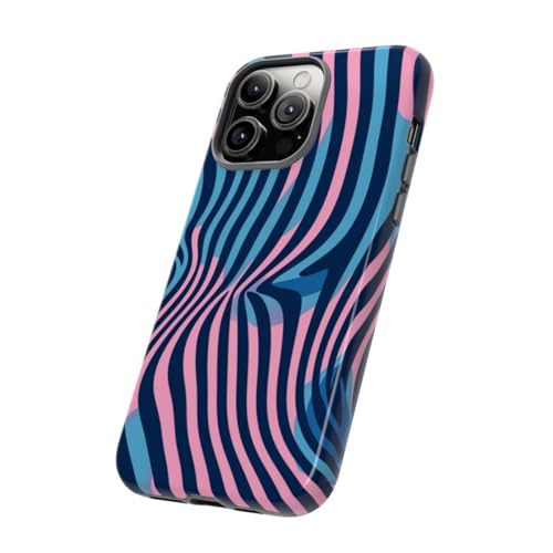 Coque rigide iPhone 14 Pro Max motif ondulé protège des chocs - 2