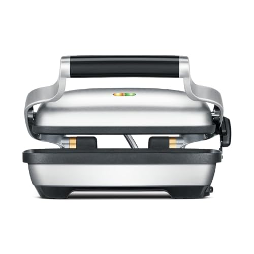Sage - The Ultimate Press Sandwich Toaster in Brushed Stainless Steel for Perfect Brews