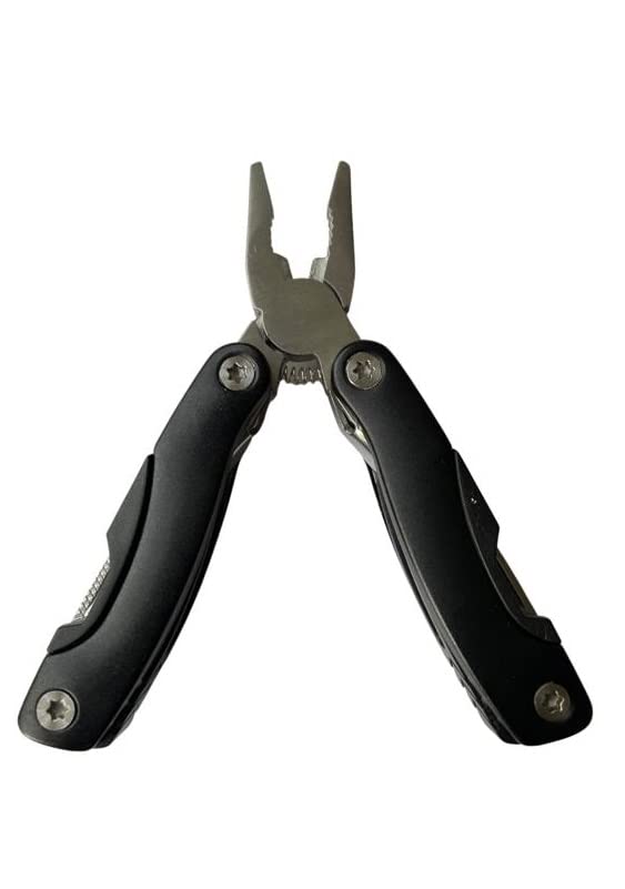 VIVA SMART Multi tool Plier, 12 in 1 Multitool Nose Plier Multi Purpose Pliers, Knife, Ruler, Cable Cutter, Needle Nose Pliers, Saw, File, Screwdrivers, and More!
