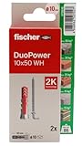 Photo Gallery fischer - duopower 10x50 con alcayata - 2u, tasselli da parete multimateriale, servono per appendere biciclette, quadri, armadi, supporti per tv, scaffali, mobili. Photo Gallery fischer - duopower 10x50 con alcayata - 2u, tasselli da parete multimateriale, servono per appendere biciclette, quadri, armadi, supporti per tv, scaffali, mobili.