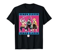 Officially Licensed Demon Slayer: Kimetsu no Yaiba Apparel for Women - Men - Girls - Boys; Demon Slayer: Manga; Anime; Aniplex; Birthday Gift; Comic Con T-Shirt; Comic Book; Japanese Comic; Demon Slayer Season 1; Season 2; Hashira Shirt; Gift For Dad...