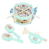 Diferentes instrumentos crean diferentes sonidos, desarrollando la audición de los niños, el sentido táctil, el sentido visual y la percepción musical.