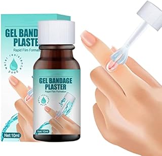 Ravcerol New Upgrade Liquid Bandage - Skin Protecter Wound Care Bandage - Waterproof and Breathable Gel Plaster for Minor Cuts Calluses and Dry Cracked Skin | 10ML