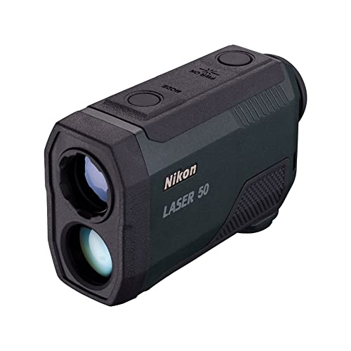 Nikon Golf 50 Laser Entfernungsmesser, Schwarz, Nicht zutreffend