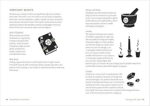 Image of The Spell Book for New Witches: Essential Spells to Change Your Life