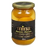 Mina Preserved Lemons, Perfect for Tagine, Couscous, Salads, Non-GMO, Vegan, Gluten-Free, Kosher, 350ml