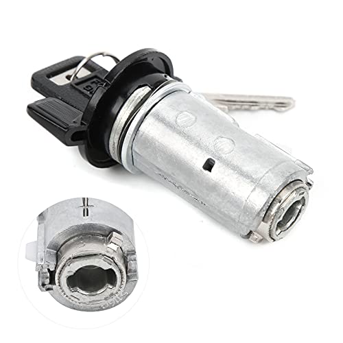 Ignition Lock Cylinder Key, Ignition Lock Cylinder With 2 Keys 701398 Replacement Accessory Replacement For Gm(Oem: 701398) #TOP1