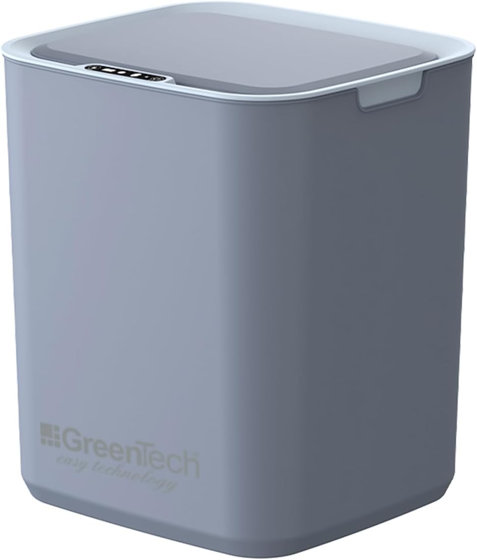 Greentech Sensörlü 22 Litre Çöp Kovası (Şarj Edilebilir Lityum Pilli) / GT-SC05