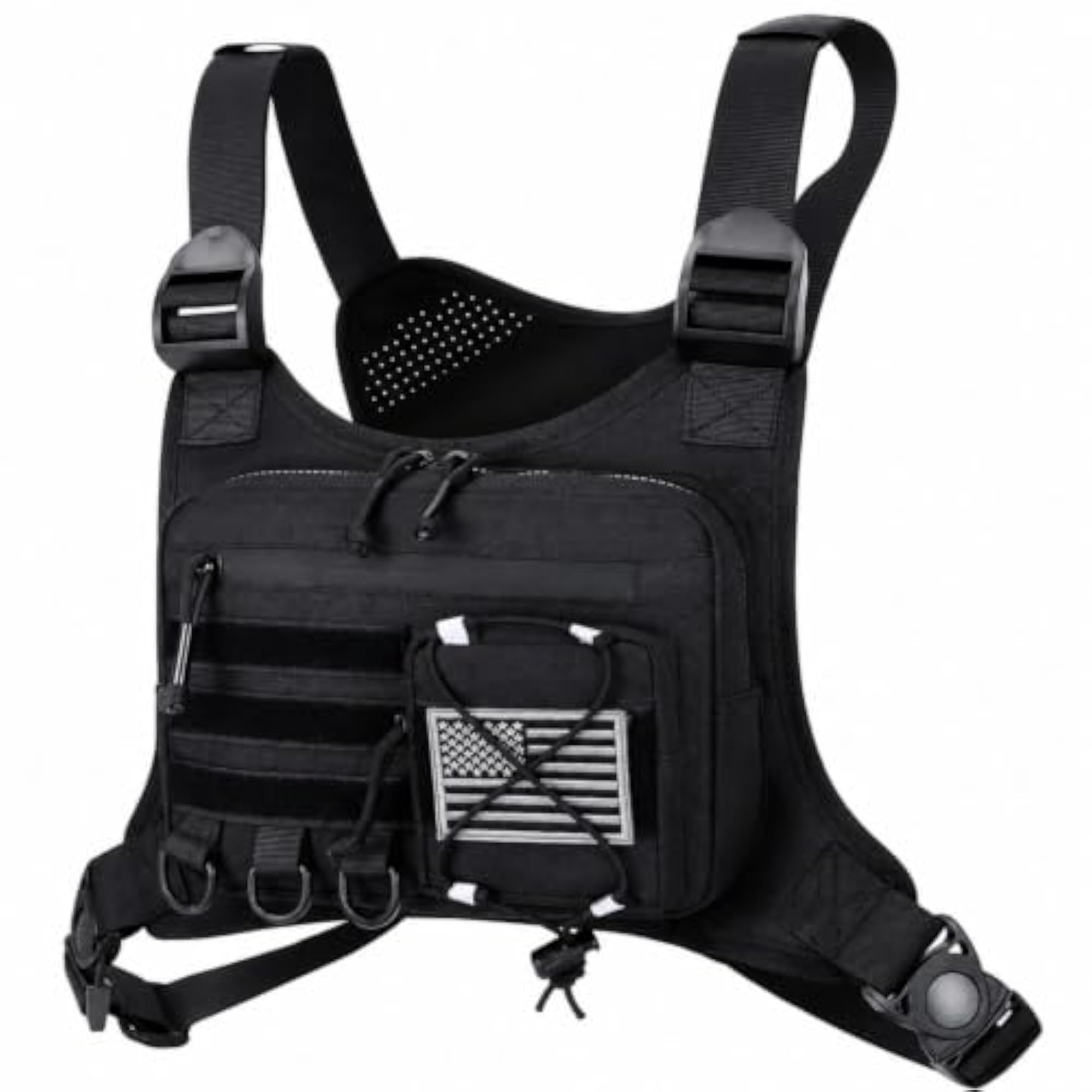 Lightweight Chest Bag, Breathable Harness Design