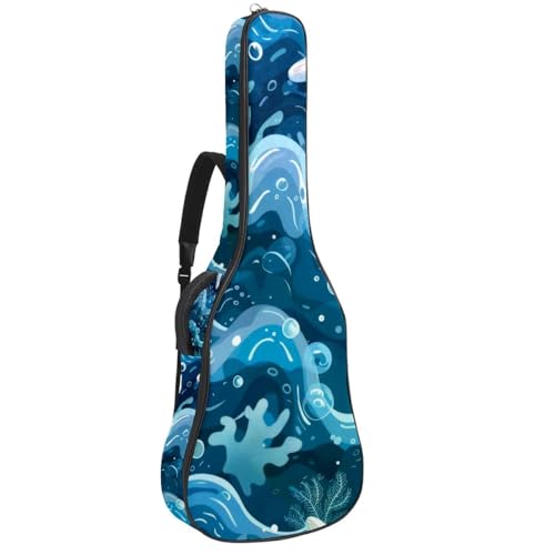 Sac à dos pour guitare acoustique et basse idéal pour les cours de musique et les répétitions