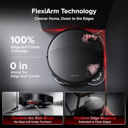 Image of roborock Saros 20 Robot Vacuum and Mop, 36,000 Pa, 3.46 in Double-Layer Threshold, 3.14'' Ultra Slim, Zero-Tangle, 212F Hot Water Wash, AI Powered Smart Cleaning for Carpet, 300+ Obstacle Avoidance