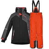 modischer zweiteiliger Skianzug für Kinder