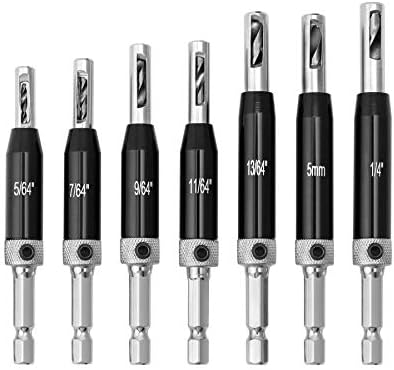 QWORK Vix Bits Self Centering Clic 