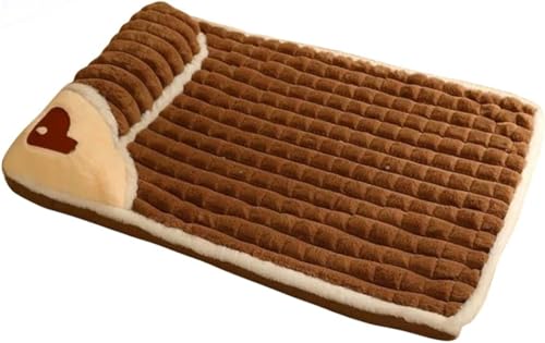 犬ベッド 高弾力 猫パッド 春 夏 秋 冬 ペットベッド 洗える 猫ソファ さらさら ドライブベッド シニア犬 アイスクリームパイク お手入れ簡単 通気性 蒸れにくい 枕付き子犬、猫、多頭飼い、取り外し可能なカバー、滑り止め、防水、小型犬、中型犬、ペット用