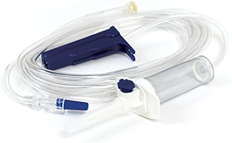 TCRTCBINF001EA - I.V. Administration Set, DEHP-Free, 1 Y-Site, 15 Micron Filter in Drip Chamber, Swivel Luer Lock, 92 Inches