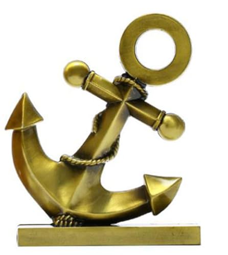 Palmetto Housewares Anchor Zinc Alloy Miniature Statue Size LWH 5x1x6