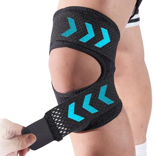 YwuLy Kniebandage Meniskus für Damen und Herren, kniebandage meniskus, Knieschmerzlinderung, Knieban dage verstellbare Arthritis, Laufen, Meniskusriss, Wandern, Sport (XL)