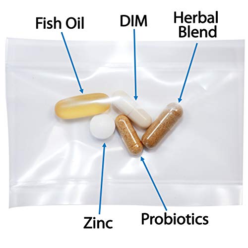 image for DrFormulas Dermtella Clear Skin Support Packs | Pills with Zinc, Probi