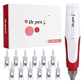 Dr. Pen Ultima N2 Professional Microneedling Pen, Wireless Electric Skin Repair Tool Kit with 36-Pin Replacement Needles Cartridges(12 PCS)