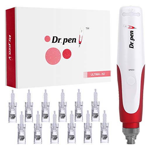 Dr. Pen Ultima N2 Professional Microneedling Pen, Wireless Electric Skin Repair Tool Kit