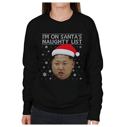 Cloud City 7 Christmas Kim Jong Un Naughty List damtröja