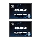 【NAS SSD 御勧め】GIGASTONE SSD 1TB NAS SSD (2パック) TLC 3D NAND 高い耐久性 24時間365日常時稼働 データセンター RAID ネットワーク接続ストレージキャッシュ用に 2.5インチ SATA接続 内蔵SSD 5年保証 国内正規保証品