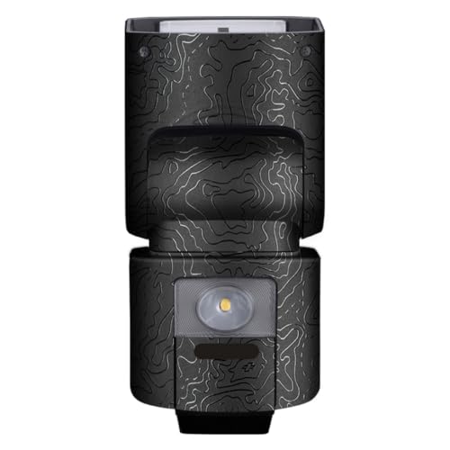 HVL-F45RM protection vinyle haut de gamme finition noire pour Sony