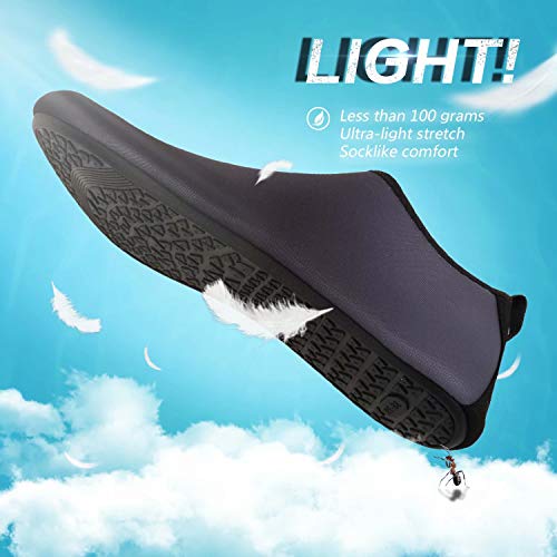 Image of YALOX Water Shoes Women's Men's Outdoor Beach Swimming Aqua Socks Quick-Dry Barefoot Shoes Surfing Yoga Pool Exercise