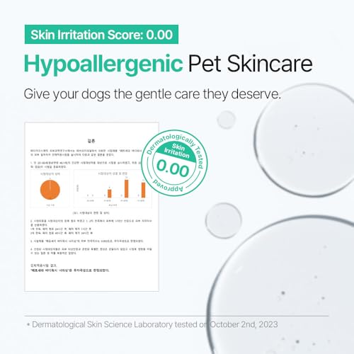 Image of Breezytail PetO'Cera CL'Ear Ear Cleaner for Dogs & Cats with 52% Hinoki Cypress Water, Soothes Itching & Irritation, Cleans & Deodorizes, Alcohol-Free & Gentle Formula, (3.39 oz /100ml)