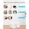 DAYBETTER Smart Plug Max 15A/1800W, Compatible with Alexa and Google Home, No Hub Required, Bluetooth & 2.4GHz WiFi Setup, Smart Outlet with APP Control, Timer & Schedule, 4Pack