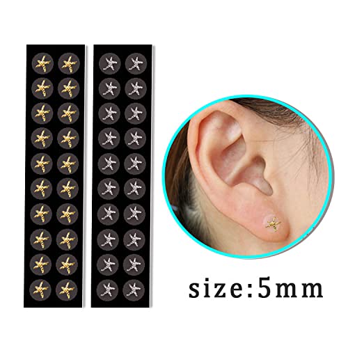 Amazon.co.jp: 金粒使用 耳つぼジュエリー スターフィッシュ