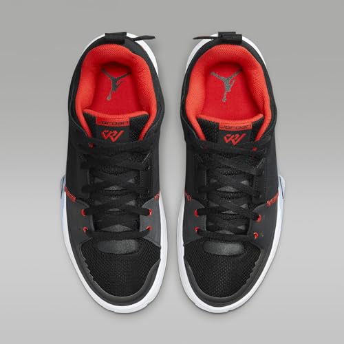 NIKE Jordan One Take 5 Basketball Shoes (FD2335-006, Black/Habanero RED-White-Anthracite) Size 104