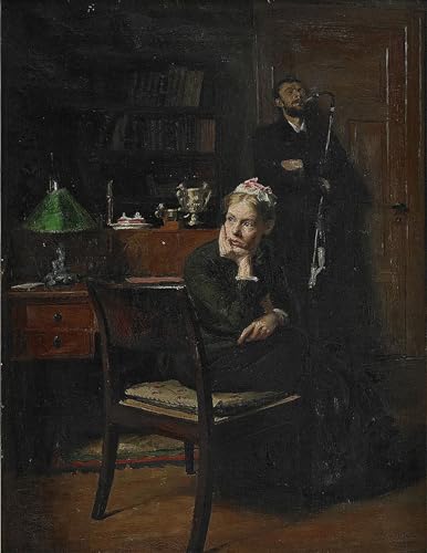 De Célèbres Tableaux Moderne Toile d'Artiste Ilsted 60x90cm