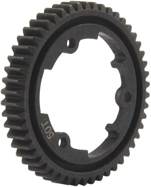 Miniatura 5 de -para Racing Harden Steel 50T 1Mod Engranaje de estímulo principal para RC Car TRAXS 15 X-maX 17 XO-1 110 E-Revo VXL MAXX A - (Color Negro)
