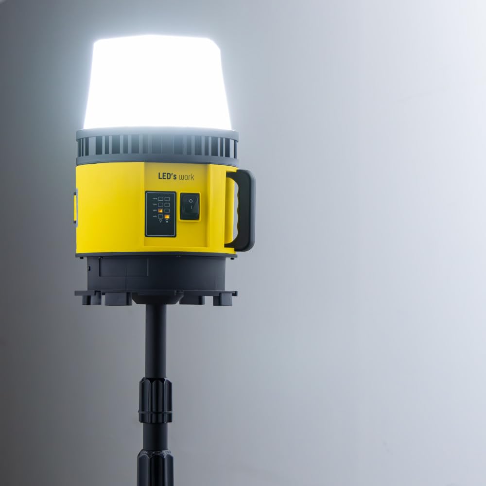 LED 18V Arbeitsleuchte für Elektrowerkzeuge 8400lm 5000K neutralweiß IP55