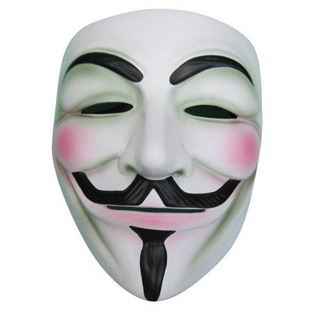 WAWO 1×White V for Vendetta Mask