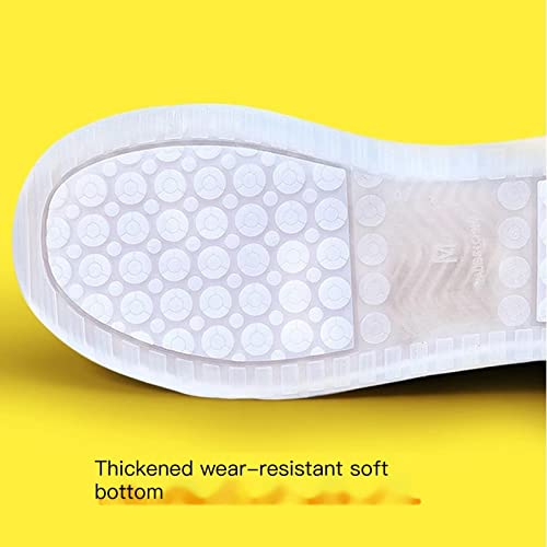 Cubrecalzados impermeables de silicona reutilizables para lluvia, antideslizantes, aptos para niños y adultos, para proteger tus zapatos (Color: A, Talla: Small) miniatura 5