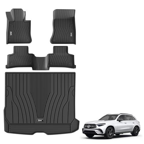 3W Floor Mats and Cargo Liner Compatible for Mercedes Benz