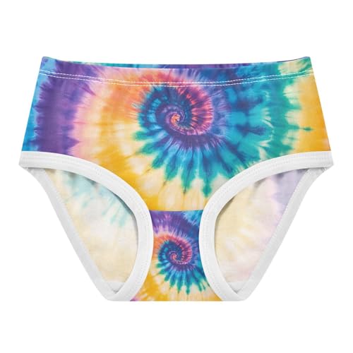 Tie Dye Pattern Toddler Girls's Underwear 2T 202c0993
