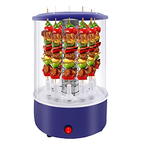 JFF Rotisserie-Ofen, 1100 W Multifunktions-Elektro-Barbecue-Grill Rauchfreier Shawarma-Rotationsofen-Barbecue-Grill Für…