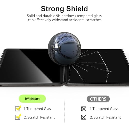 Image of compatible with Redmi Pad 2 11Inch Tab Tempered Glass Screen Protector Guard Full Screen Coverage Edge to Edge with Easy Installation kit | Anti-Scratch & Smudge Proof | (xiaomi mi pad2)