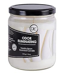 Vanilla Bean Odor Eliminating Highly Fragranced Candle - Eliminates 95%