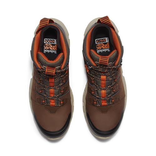 Timberland PRO Timberland PRO Men's Tempe Alloy Safety Toe Waterproof Industrial Work Boot, Medium Brown, 11M