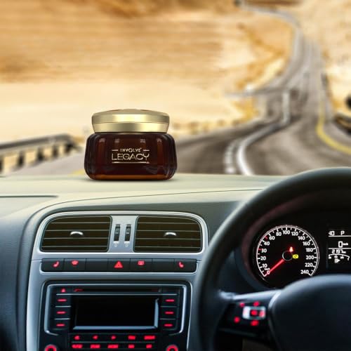 Image of Involve Your Senses Legacy Royal Oudh Car Perfume | Premium Long-Lasting Car Air Freshener | Luxury Car Fragrance | Car Interior Accessories | Car Perfume & Freshener | 50g